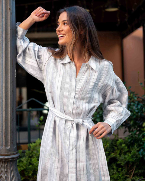 Como Linen Dress